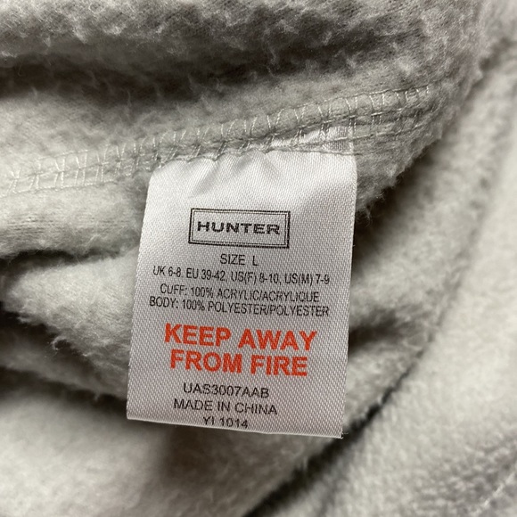 Grey Knitted Hunter Boot Socks - Picture 4 of 4